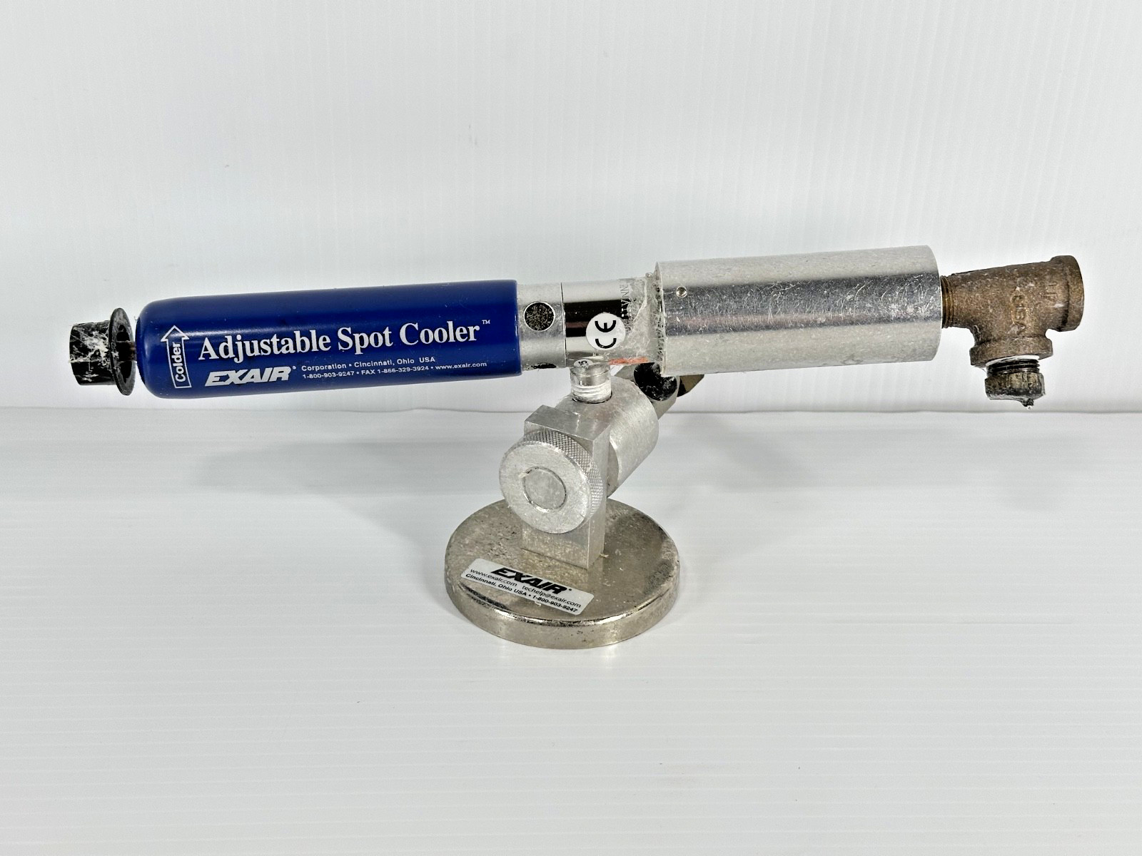EXAIR Adjustable Spot Cooler Air Cooling System Magnetic Base Industrial