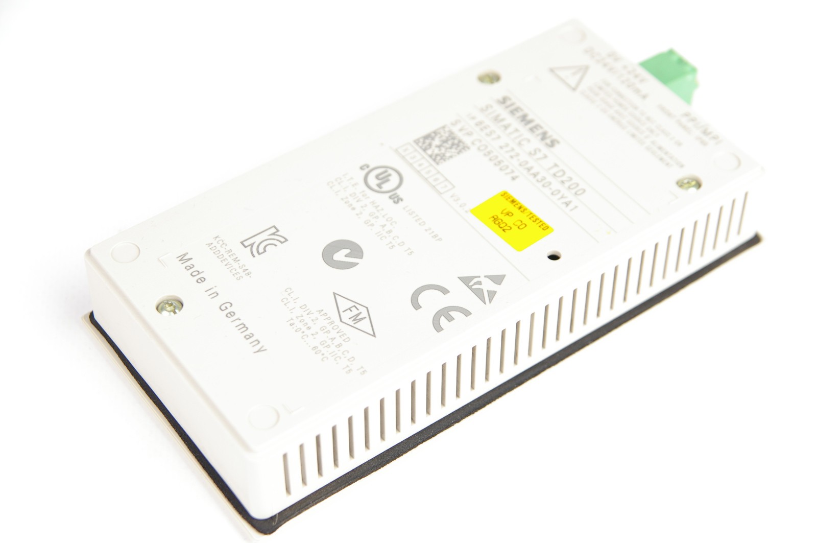 Siemens 6ES7272-0AA30-0YA1 6ES7 272-0AA30-0YA1 SIMATIC S7 TD200 Panel