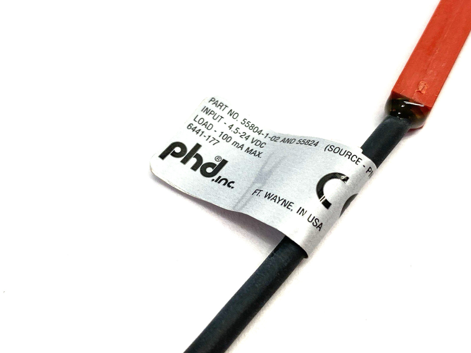 Phd 55824-1 Hall Effect Switch Position Sensor, M8 3-Pin Quick Connect