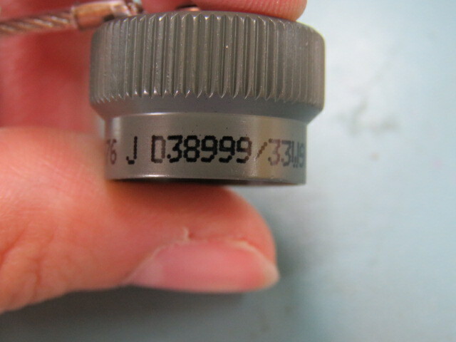 AERO D38999/33W9N Qty of 2 per Lot Connector Cap (Cover), Protective 9 Olive