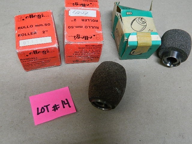 Randell Leather Machinery P515/3 Rullo mm.50 2″ Grinding Disc NEW LOT # 14