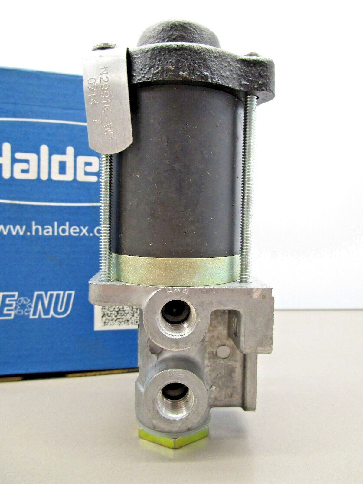 Haldex N-2991K-WP Bus Door Interlock Solenoid Valve 24 volt 1/4″ Ports