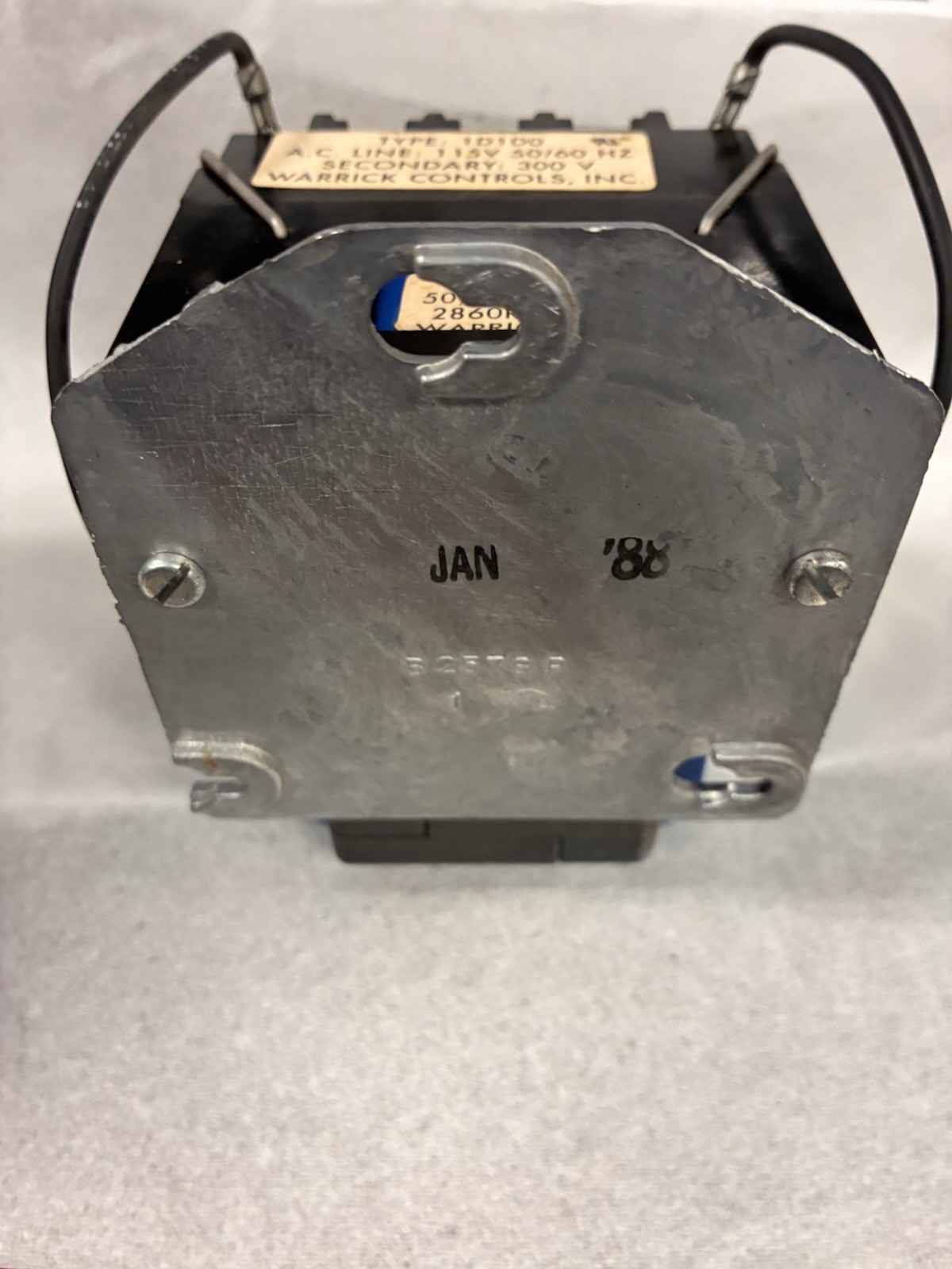 Warrick Controls 1D1D0 Control Relay 115V 50/60Hz Secondary 300V Level Control