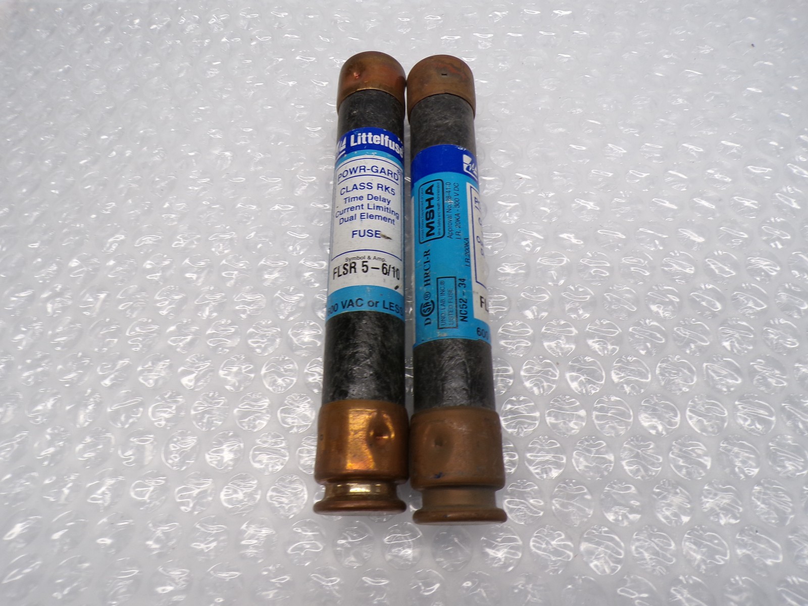 LITTELFUSE FLSR5-6/10 FUSE LOT OF 2 NSNP