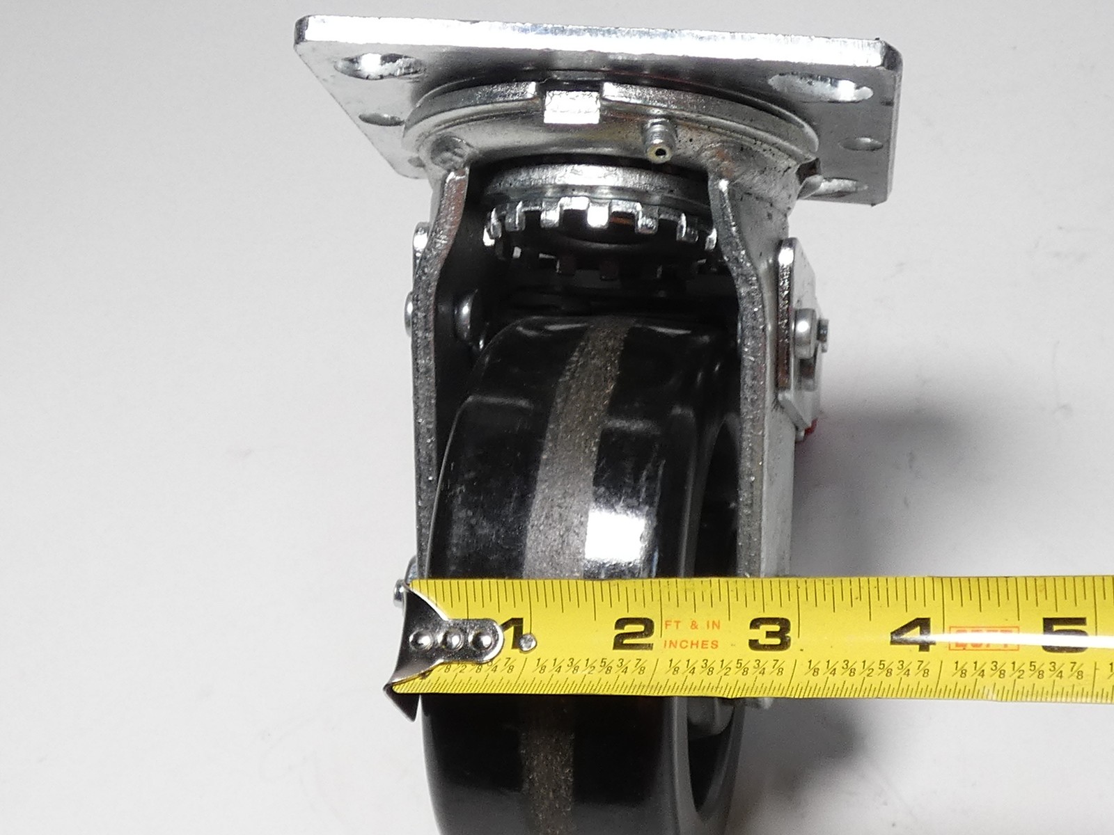 *Set of 2* We’re Always Around Heavy-Duty Total-Lock Swivel Plate Caster Whee…