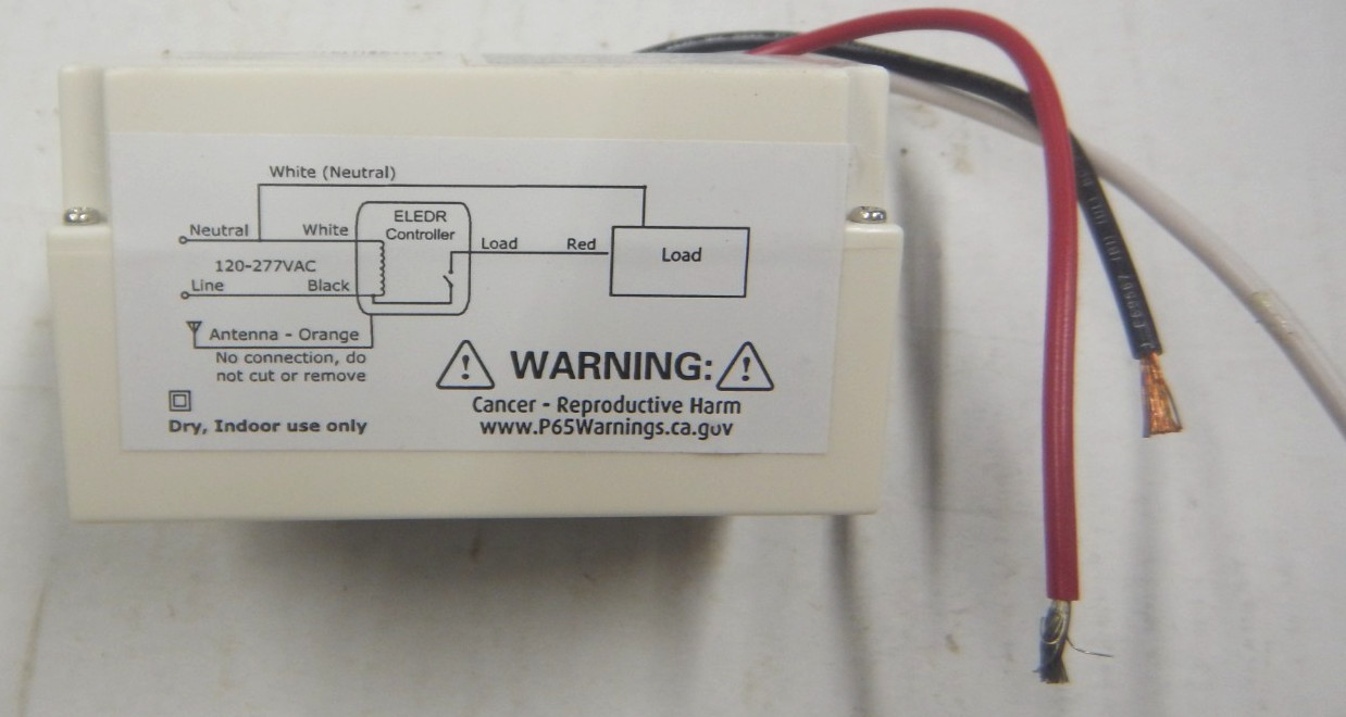 Echoflex ELEDR-AU Power Load Controller 120-277V 20A Relay NEW
