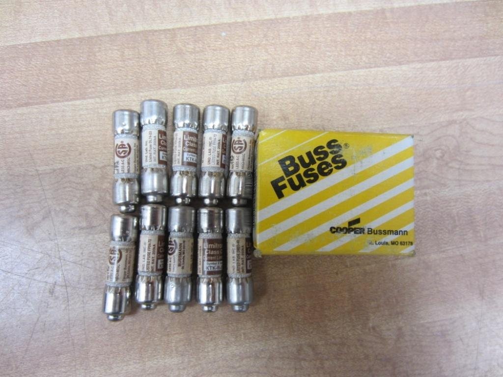 Bussmann KTK-R-20 Limitron Fuse KTKR20 20A 600V (Pack of 10)