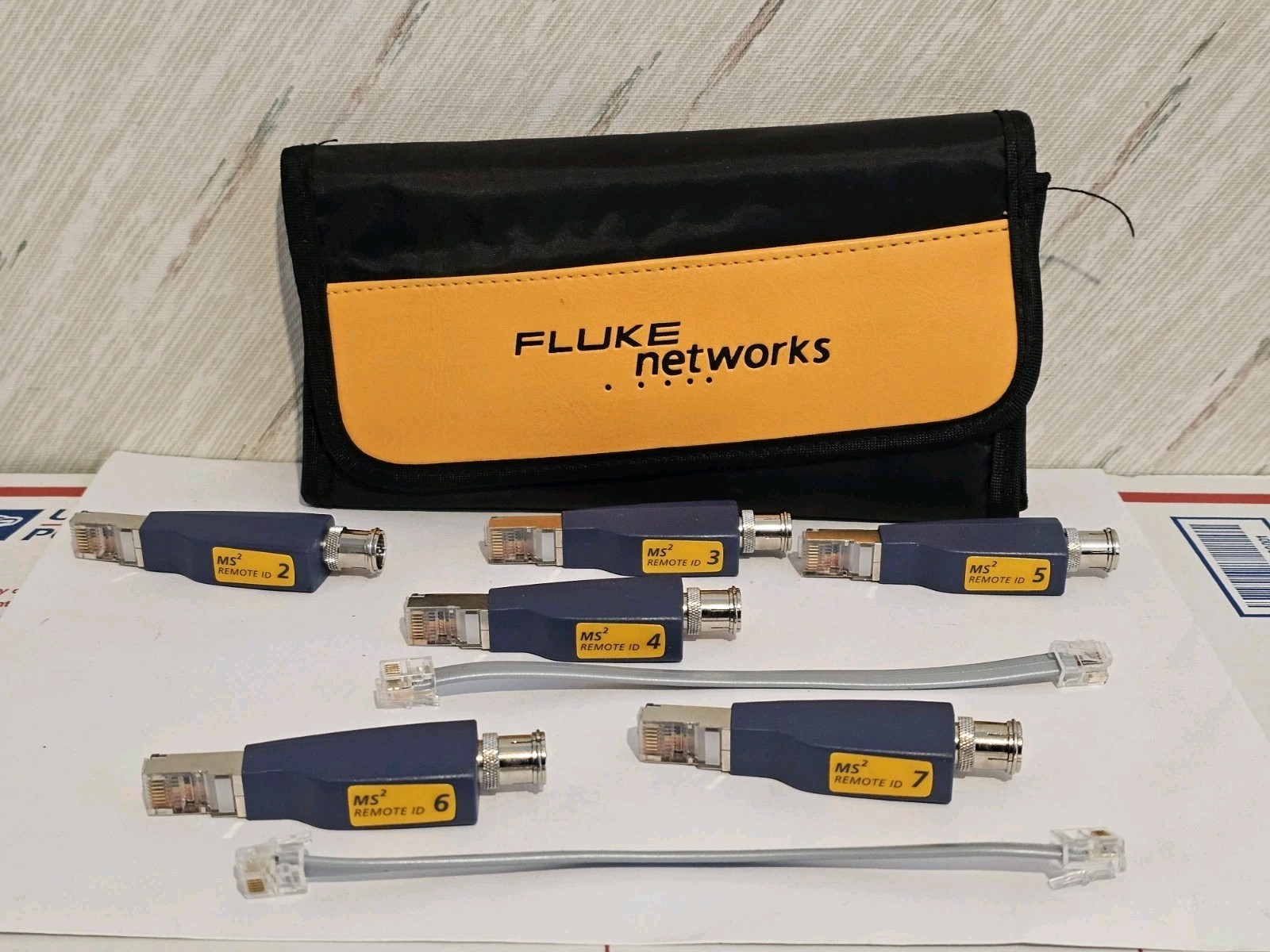 FLUKE MS2 REMOTE ID MicroScanner Office/Room ID Kit 2-7 – P/N MS2-IDK27 / A+ CON