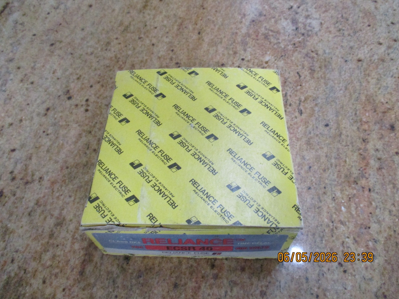 NEW Reliance Time Delay Current Limiting Dual Element RK5 Fuse ECSR40 600V 40A