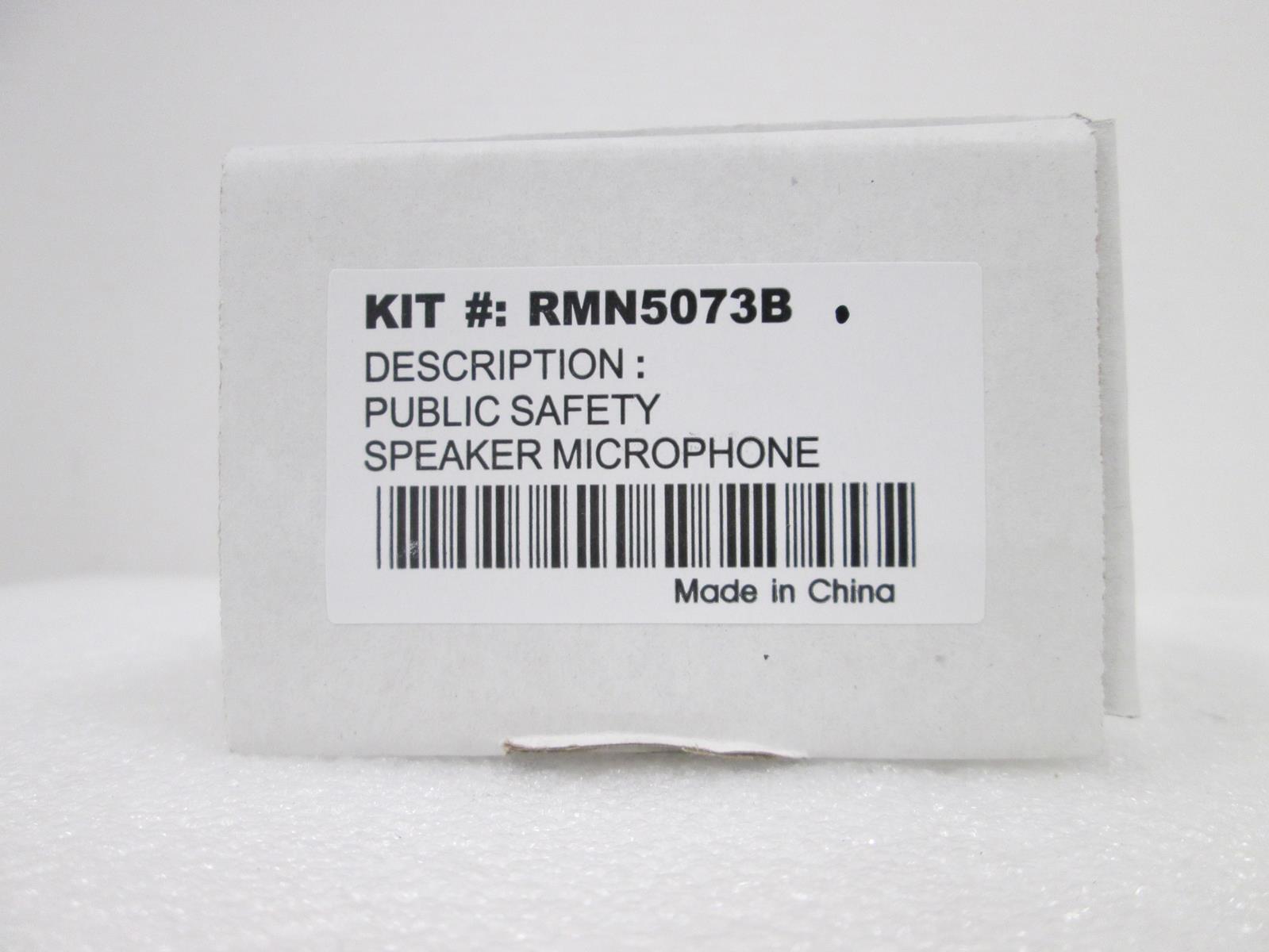 MOTOROLA RMN5073B PUBLIC SAFETY SPEAKER MICROPHONE WITH RF ANTENNA ADAPTOR