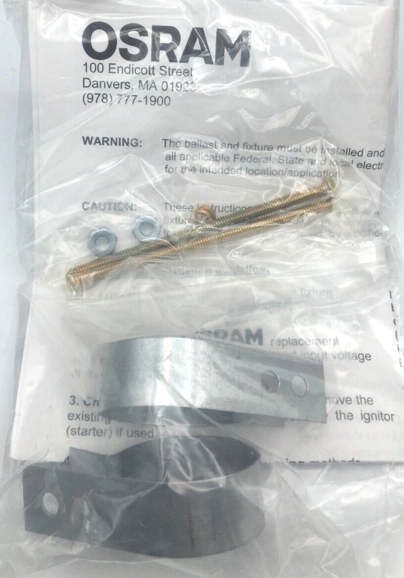 Osram Lumalux Magnetic Ballast Kit 120/277V LU50/120/277-Kit 47549-C Free Ship