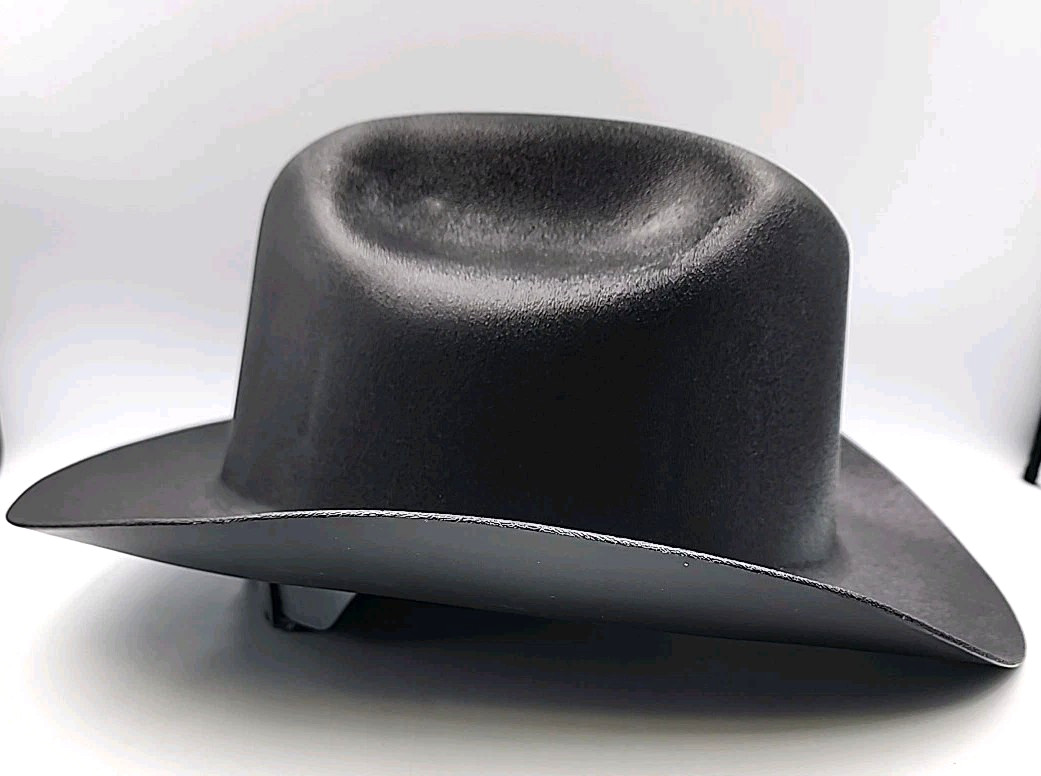 Jackson Safety Western Hard Hat 17330 ANSI Cowboy Style Black New No Box