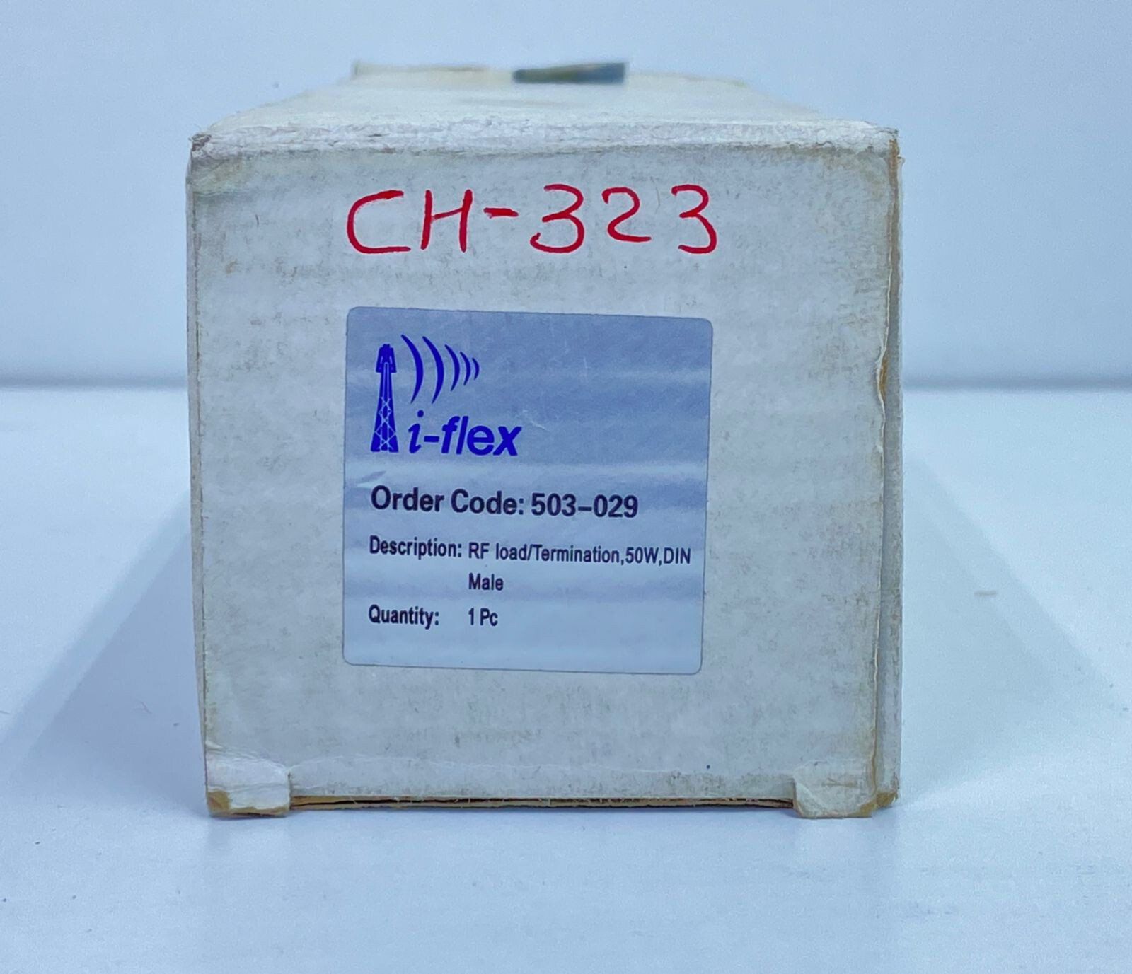 I-FLEX 503-209, 50W, RF LOAD TERMINATIONS, DIN MALE, CH#323