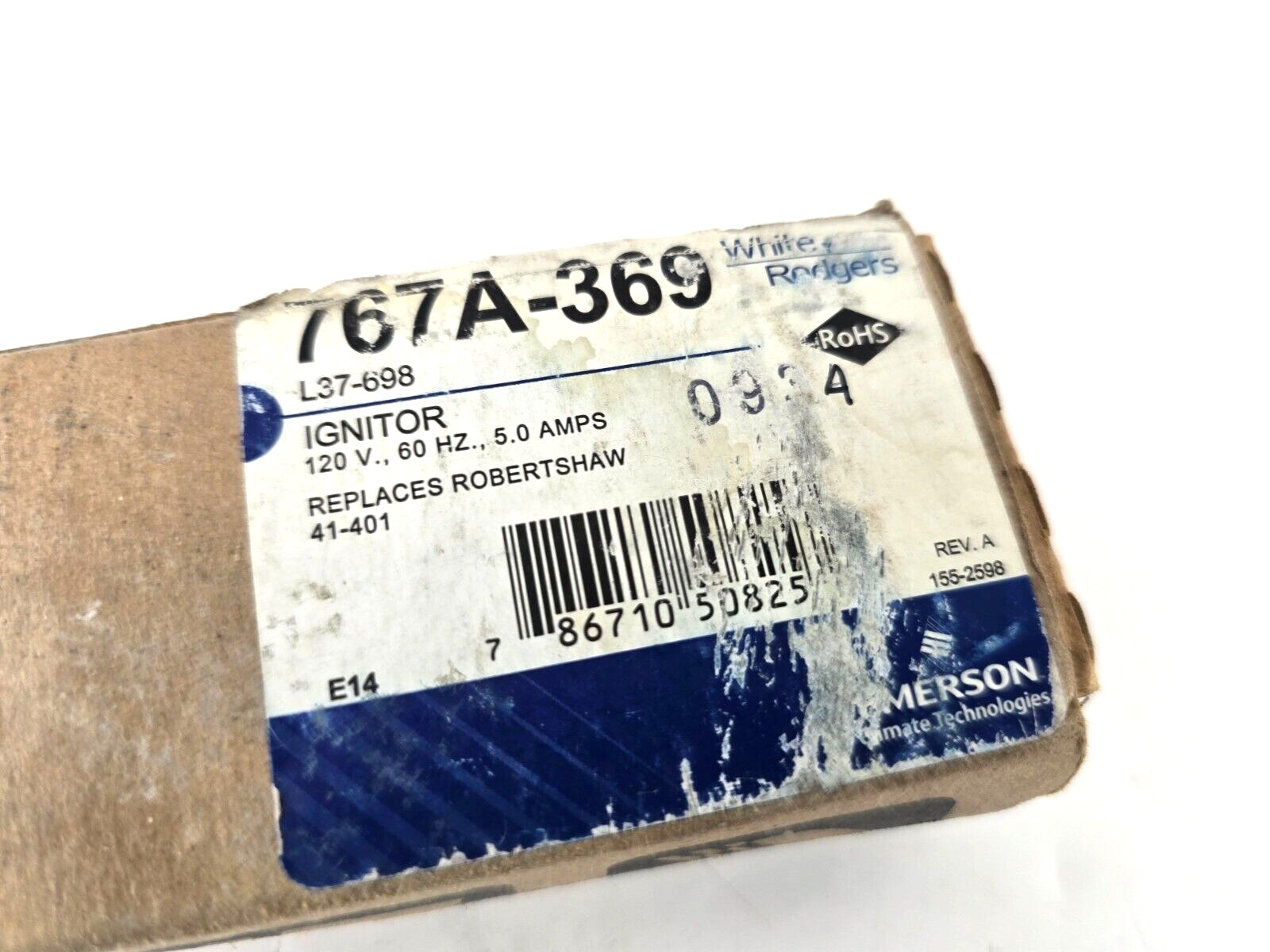 767A-369 White Rodgers Furnace Ignitor for Amana 10041601 Igniter