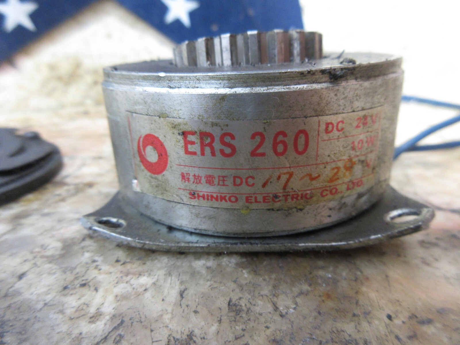 SHINKO ERS 260 DC 24V 10W ERS260 BRAKE CLUTCH UNIT