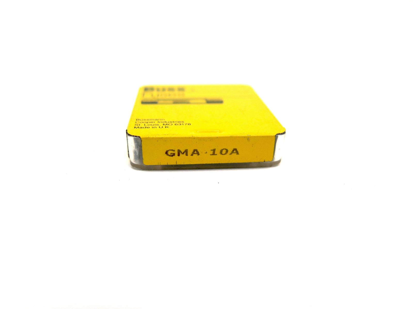 Buss Fuses GMA-10A Miniature Glass Fuse LOT OF 25