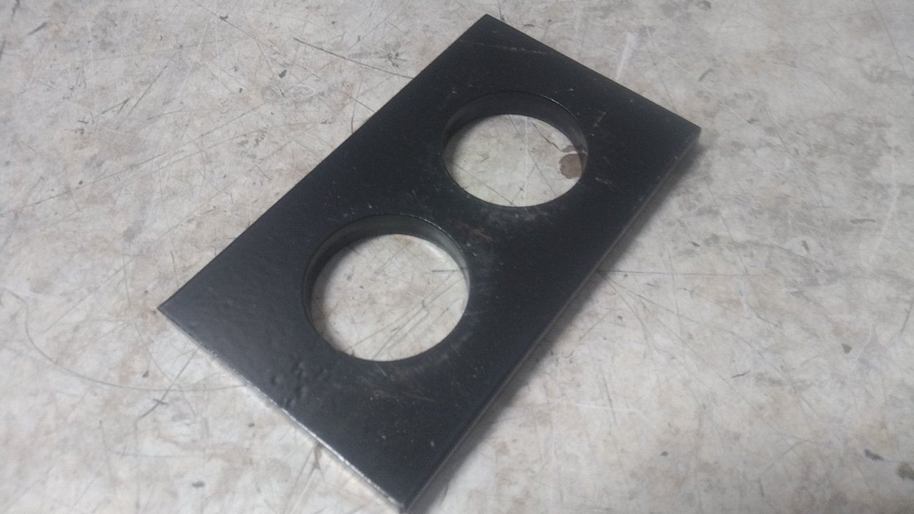 Saginaw Products Corporation 51861 3 to 8 In Beam Flange W 2000 Lb Push Trolley