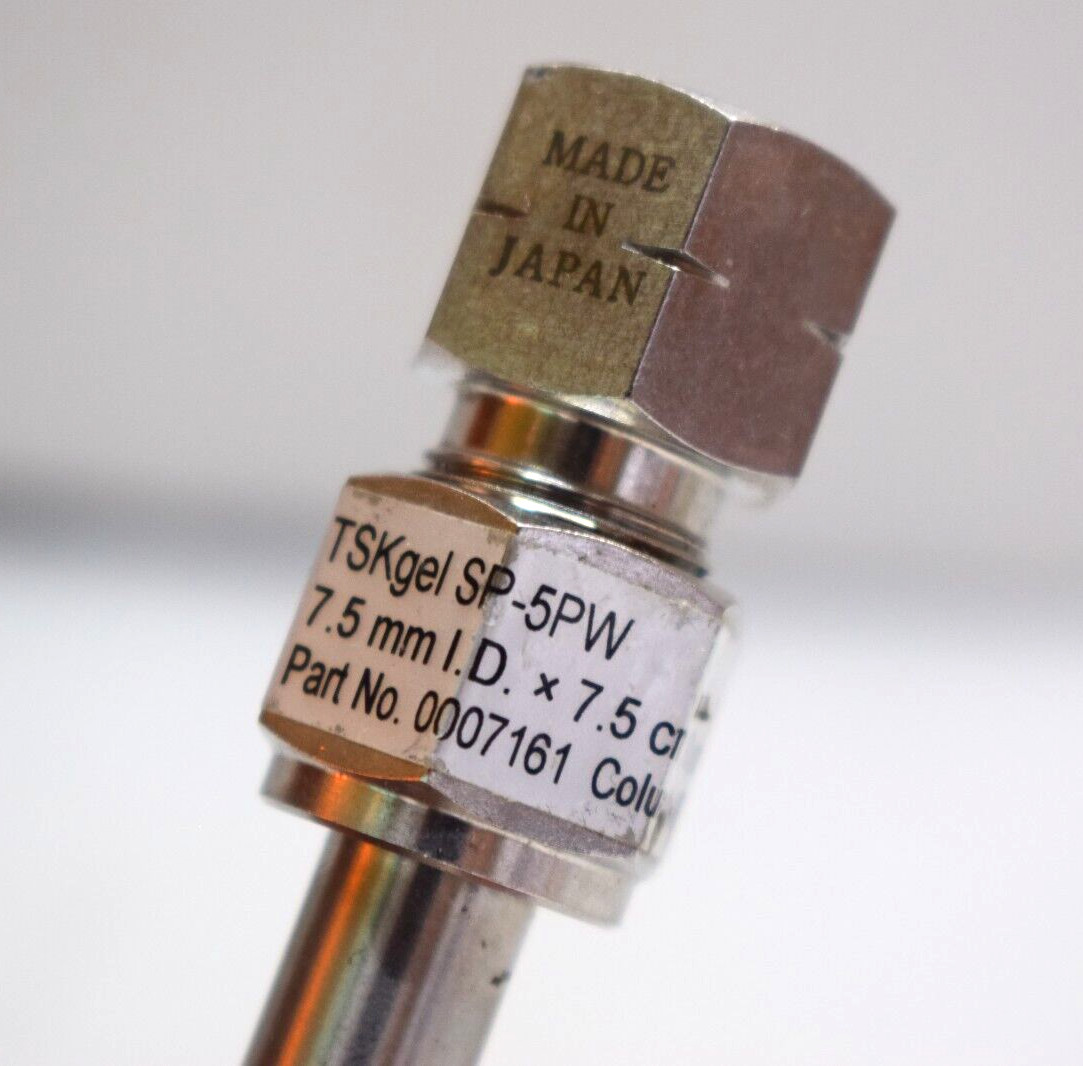TOSOH TSKgel SP-5PW COLUMN 7.5mm I.D x 7.5CM, 10µm P/N: 0007161