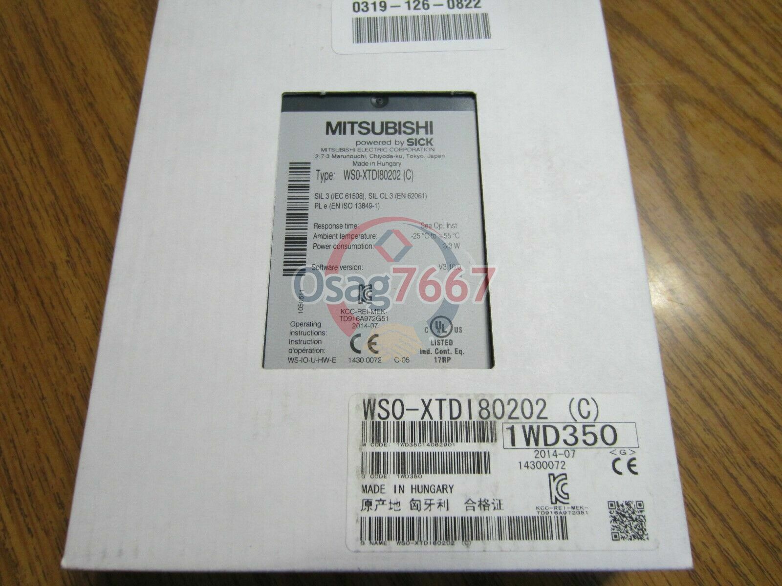 New 1PC Mitsubishi WS0-XTDI80202 WS0-XTDI80202(C) Controller