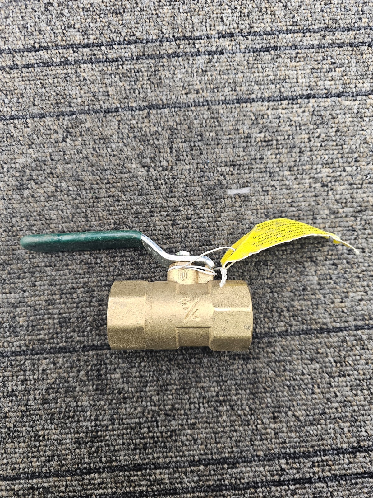 (QTY 11) Hammond: FIG NO 8201 3/4-inch FNPT Forged Brass Ball Valve 400 WOG