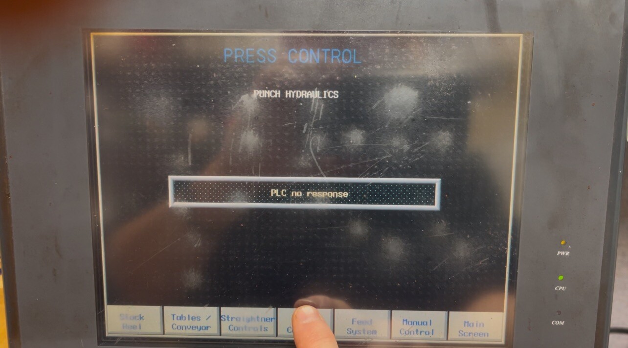Maple Systems HMI550H-005 Graphic Touchscreen Terminal 10.4″ 256 Color TFT LCD