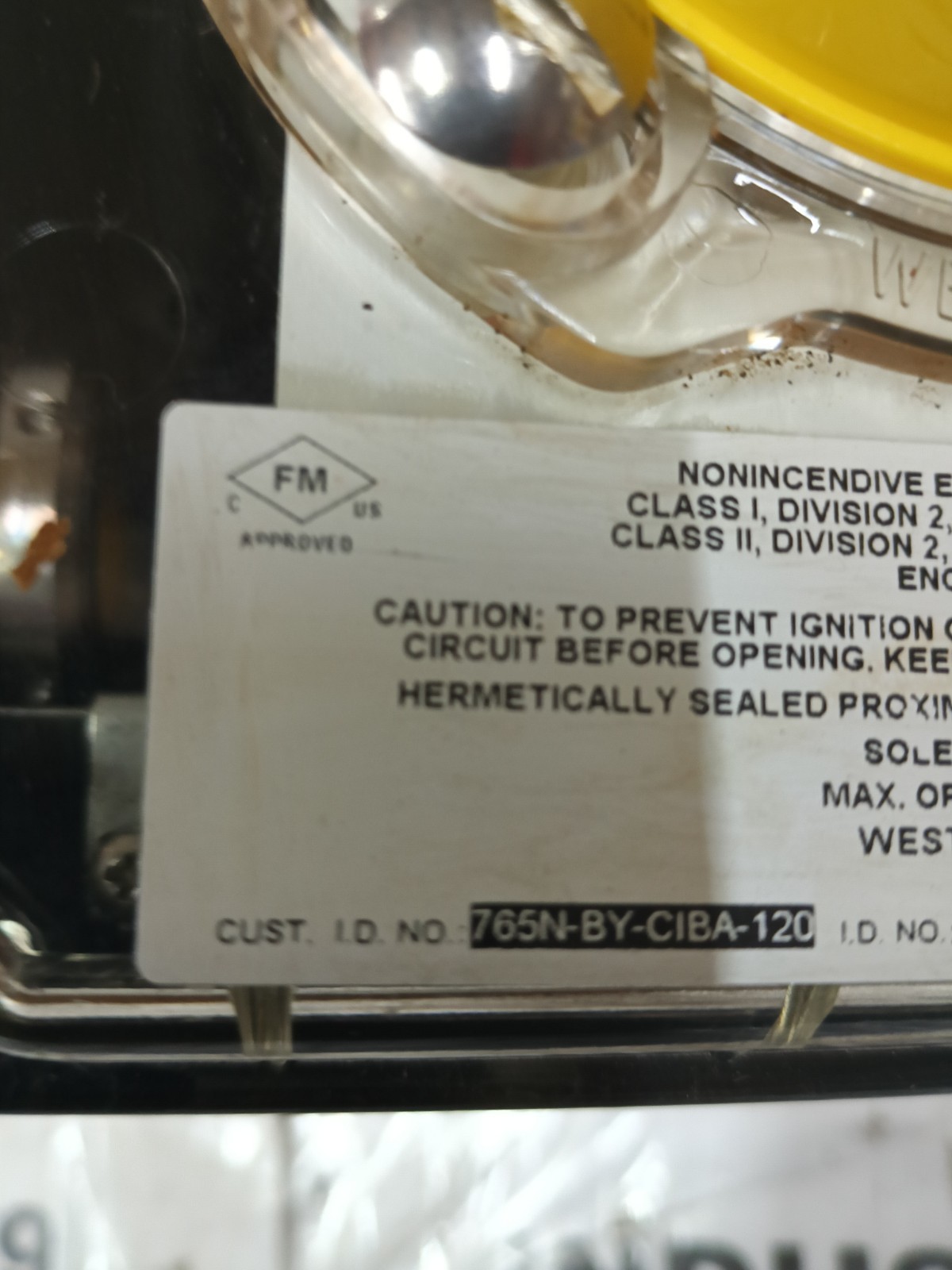 BEACON WESTLOCK 765-NBY1A2M1300A3V3L