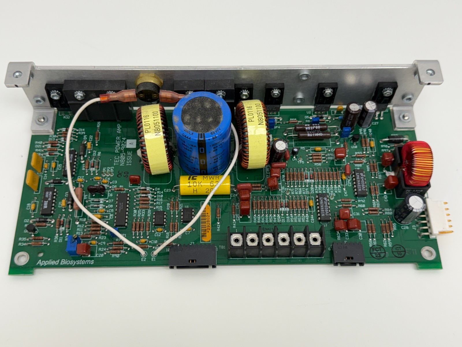 Applied Biosystems GeneAmp tec power supply board AMP N805-9024