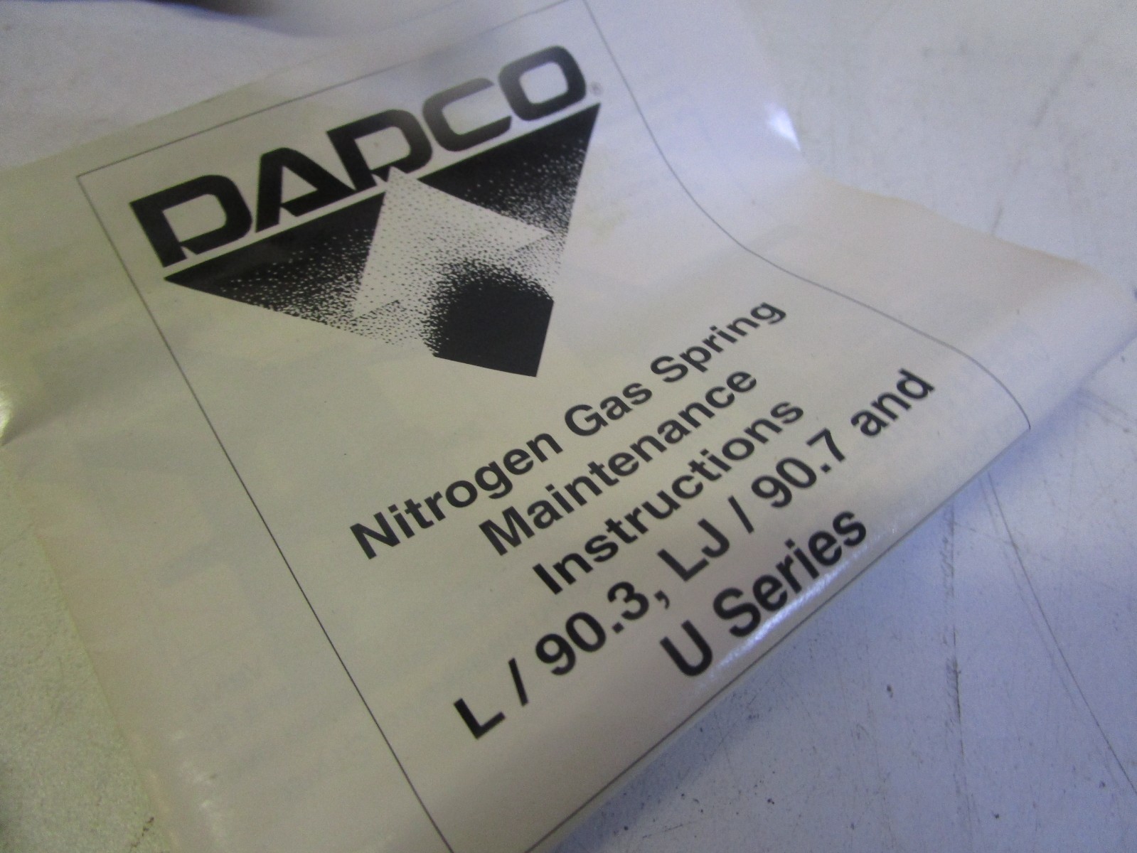 DADCO LJ.750 GAS SPRING REPAIR KIT NEW OPEN BOX FREE SHIPPING!!!!!!!!!!!!!