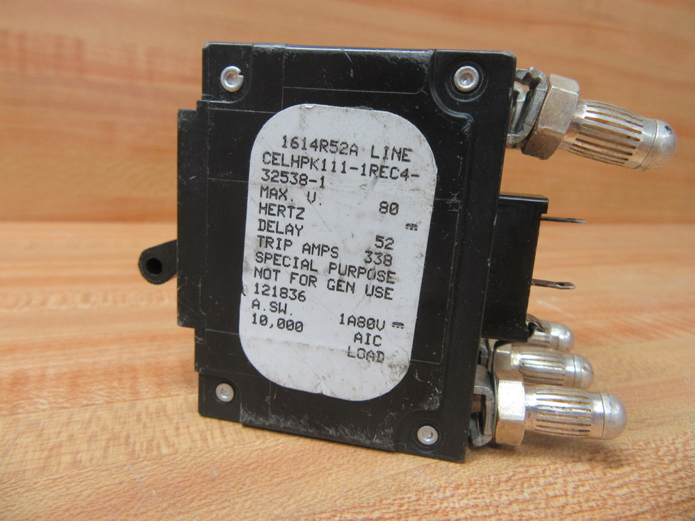 Airpax CELHPK111-1REC4-32538-1 Sensta Circuit Breaker 250A