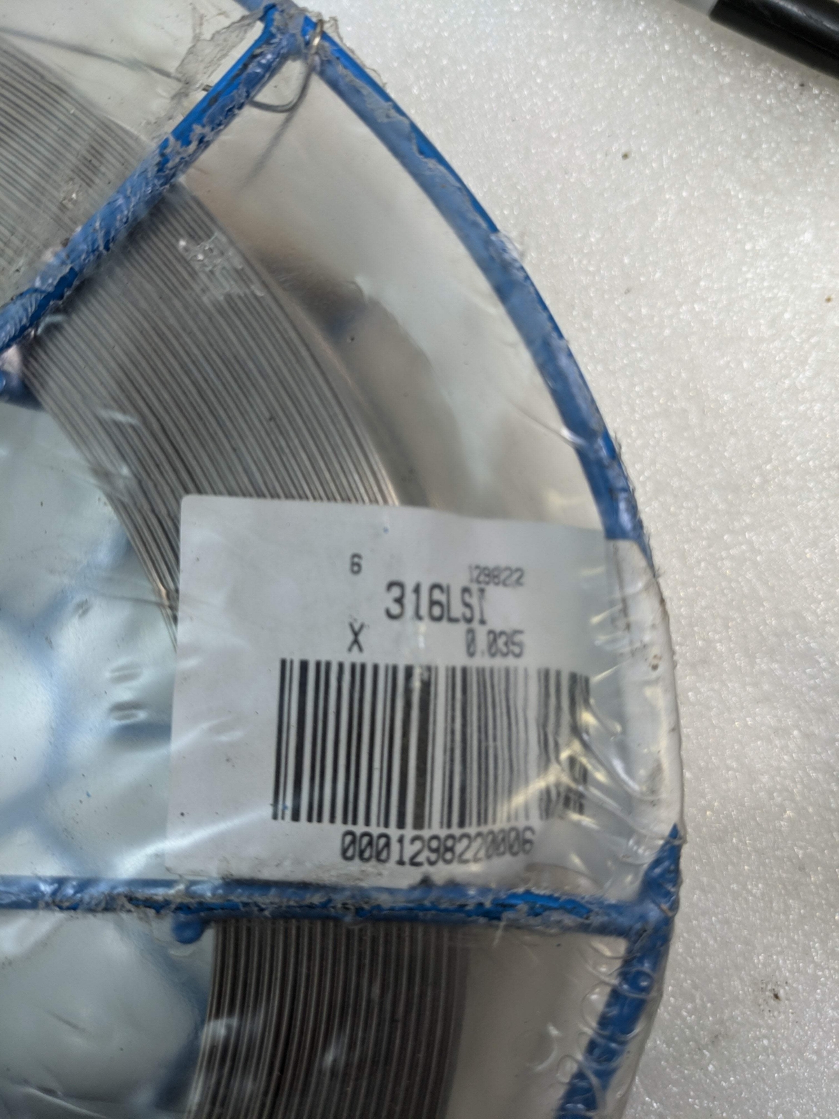 PINNACLE ALLOYS ER316LSI SOLID STAINLESS STEEL 0.035″ 45341HEAT 30LB