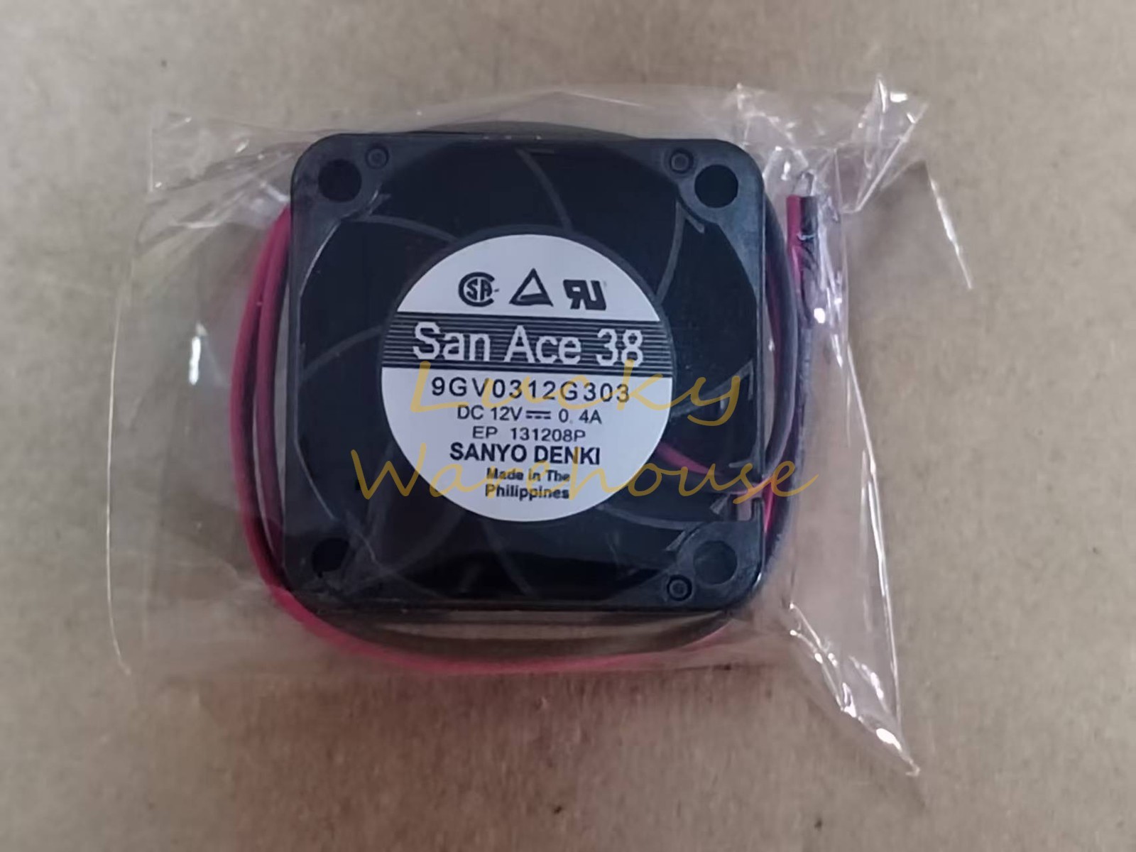 1 pcs Sanyo SANYO 3828 3.8CM 9GV0312G303 12VDC 0.4A cooling fan