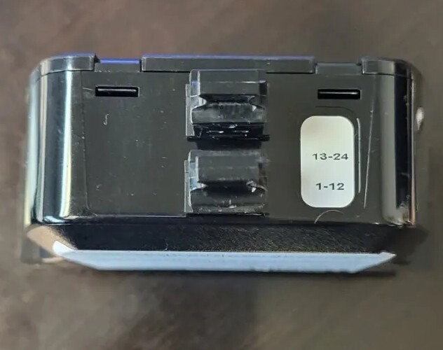 Panduit FC2XO-24-10AS OM3 MM LC 24 DUPLEX Apdapter QuickNet Opticom Cassette