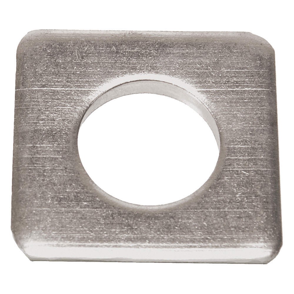 GRAINGER APPROVED Z8781-188 Sqr Wshr,NGrd,SS,1 in,4×0.515in,1PK 420R45