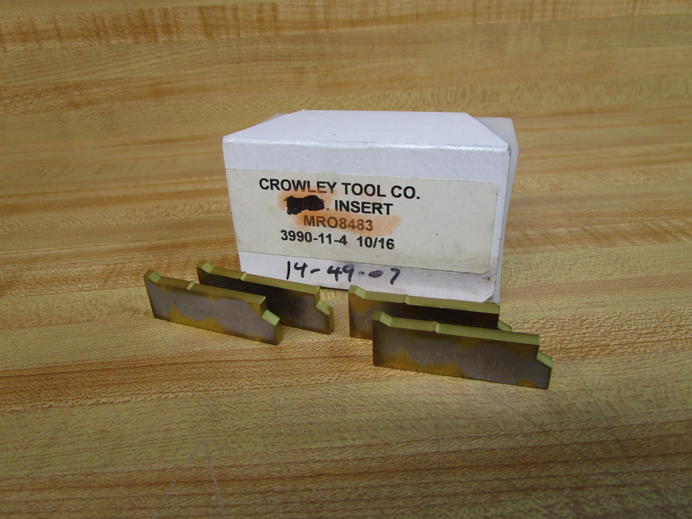 Crowley Tool 3990-11-4 10/16 Insert MRO8483 (Pack of 4)