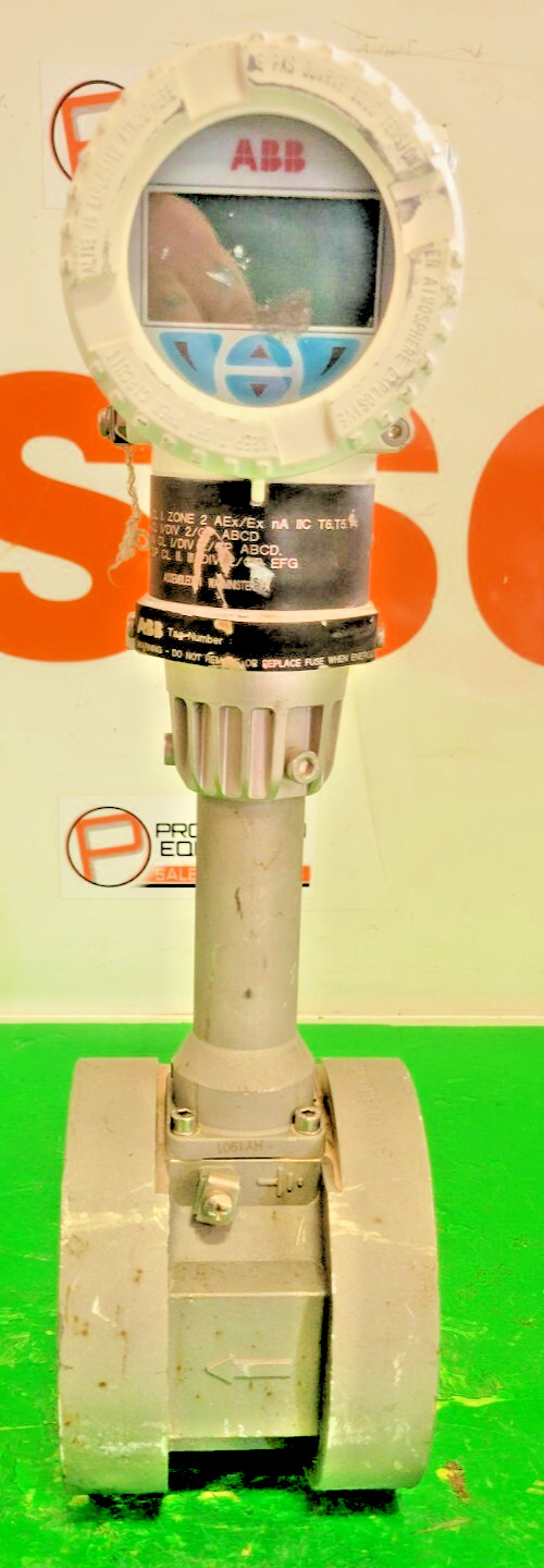 ⚡ABB VORTEX MASTER FLOWMETER 3″ DN80 CL 600 PESSCO OFFERING 1 G051525-8-9 🗽