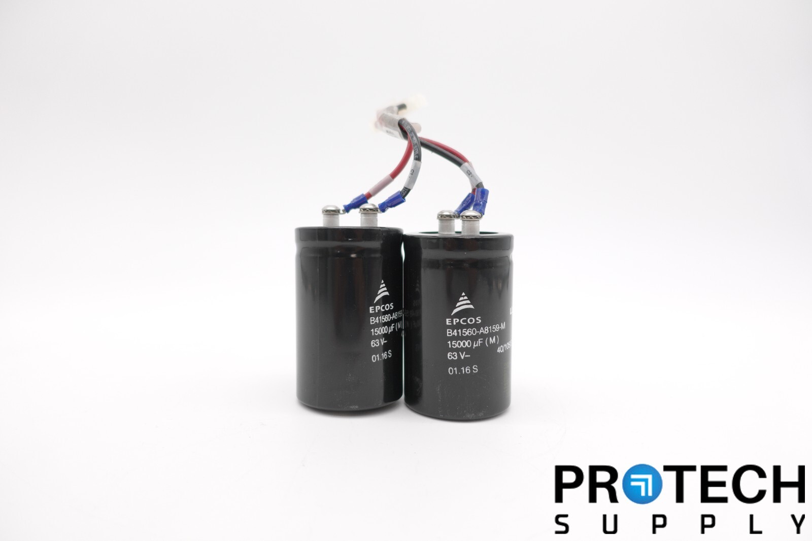 Lot of 2 Epcos B41560A8159M Aluminum Electrolytic Capacitors with WARRANTY