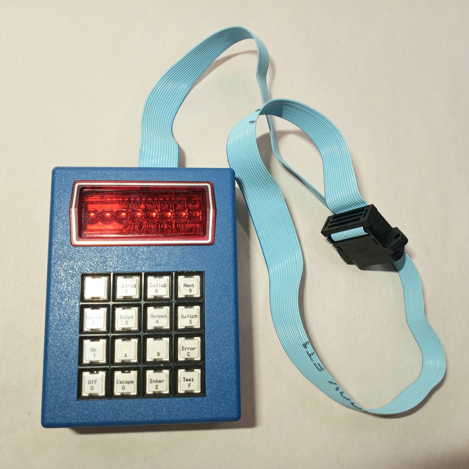 VCS-1 Hand Held P.E.T. Tester Elevator Test Tool TI 1992 With Ribbin Cable