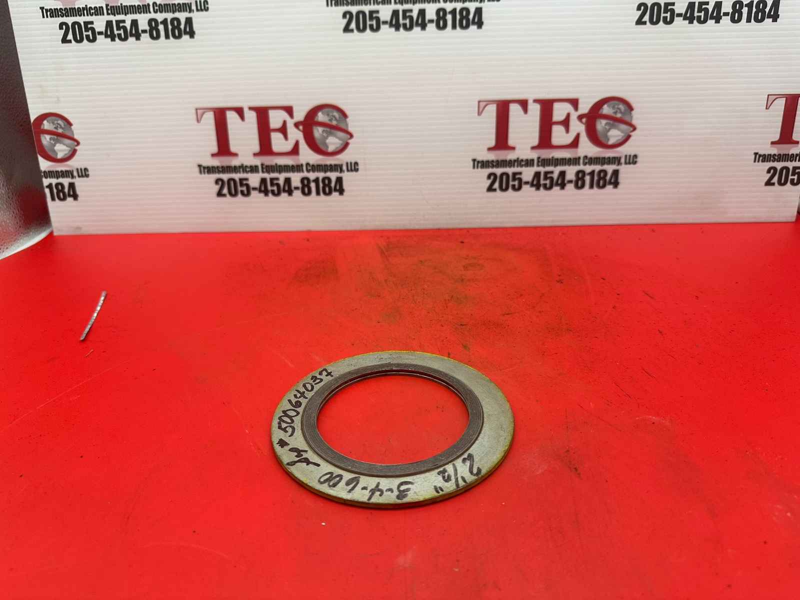 LAMONS Spiral Wound Gasket 2-1/2″ Class 300-600 w/ Inner Ring 316/FG/316/CS