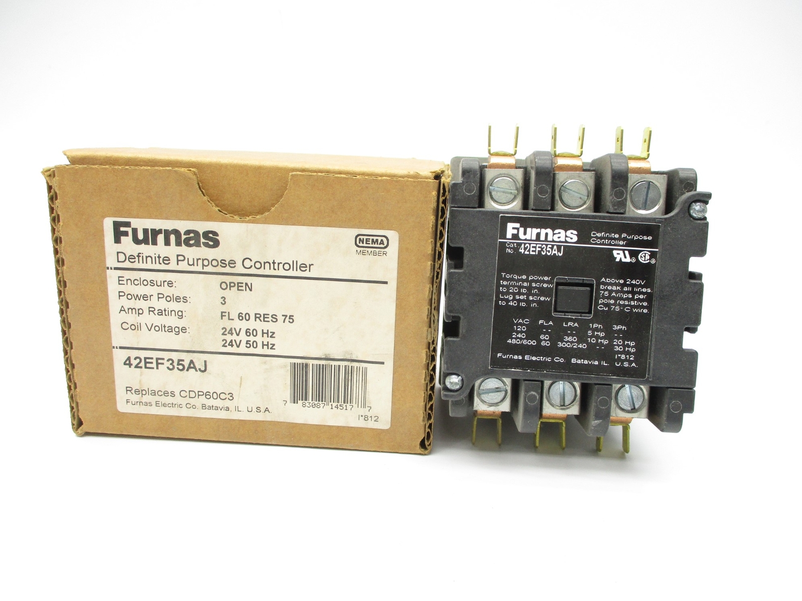 FURNAS ELECTRIC 42EF35AJ SER. A NSMP