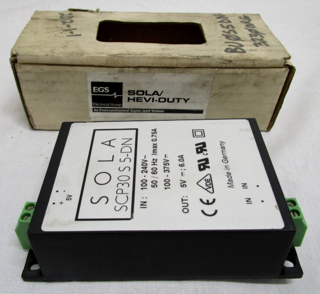 NEW SOLA SCP30S5-DN POWER SUPPLY