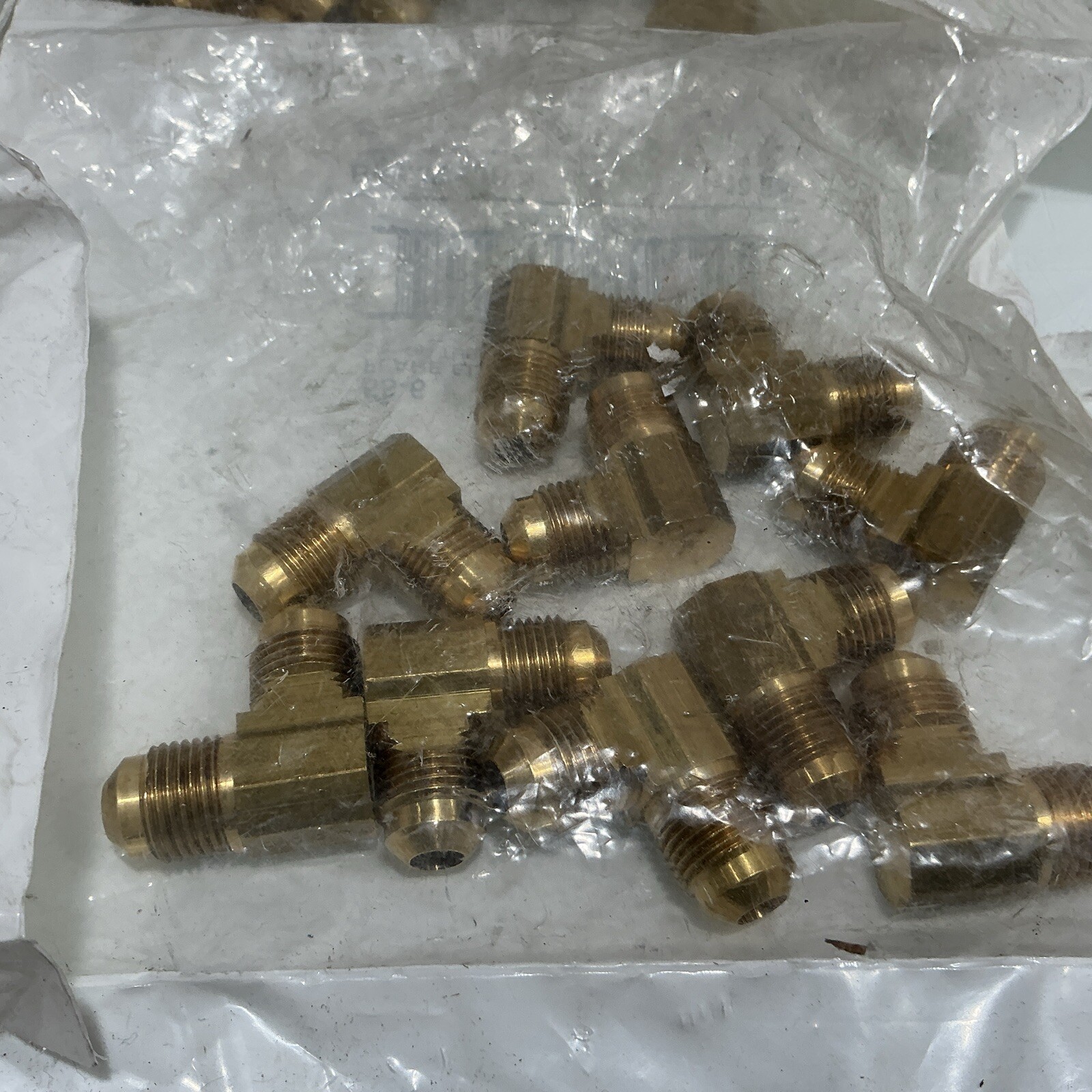 BRASSCRAFT 55-6 BRASS FLARE UNION ELBOW, FLARE X FLARE, 3/8 INCH OD (QTY 80)