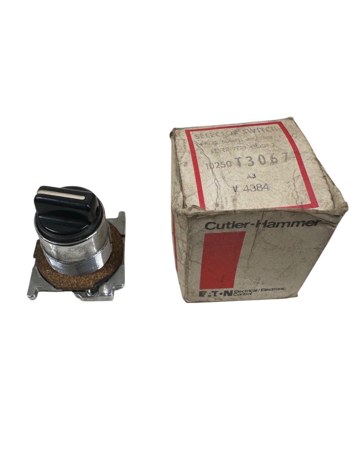 NEW CUTLER-HAMMER 10250T3067 NEMA 4-13 SELECTOR SWITCH *SALE*