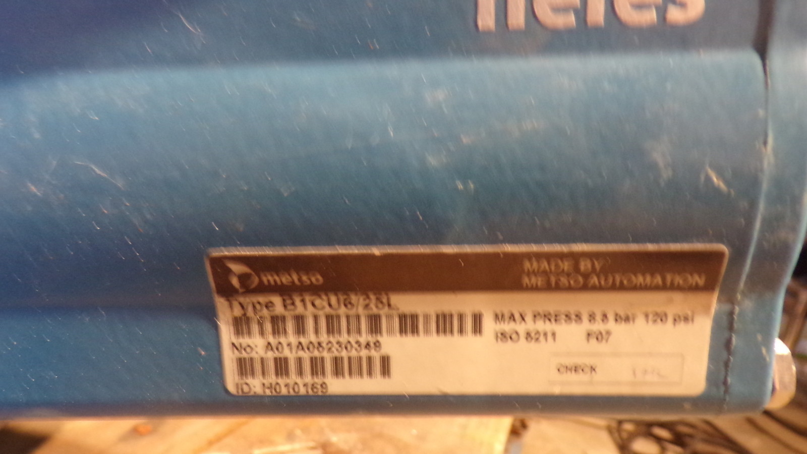 Metso Neles Stonel Valvepoint Jamesbury Valve Assembly H010169 QZP2SE2R