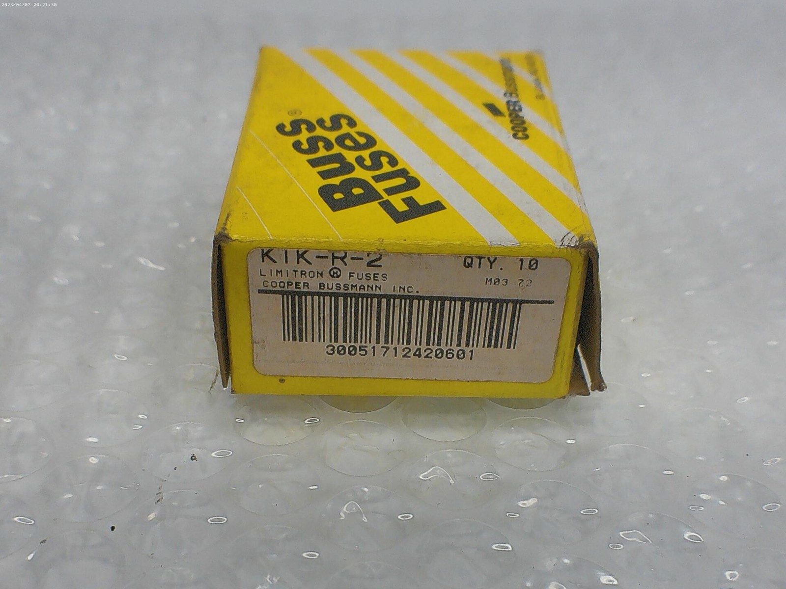 BUSSMANN KTK-R-2 FUSE LOT OF 4 PKG OF 10 NSMP