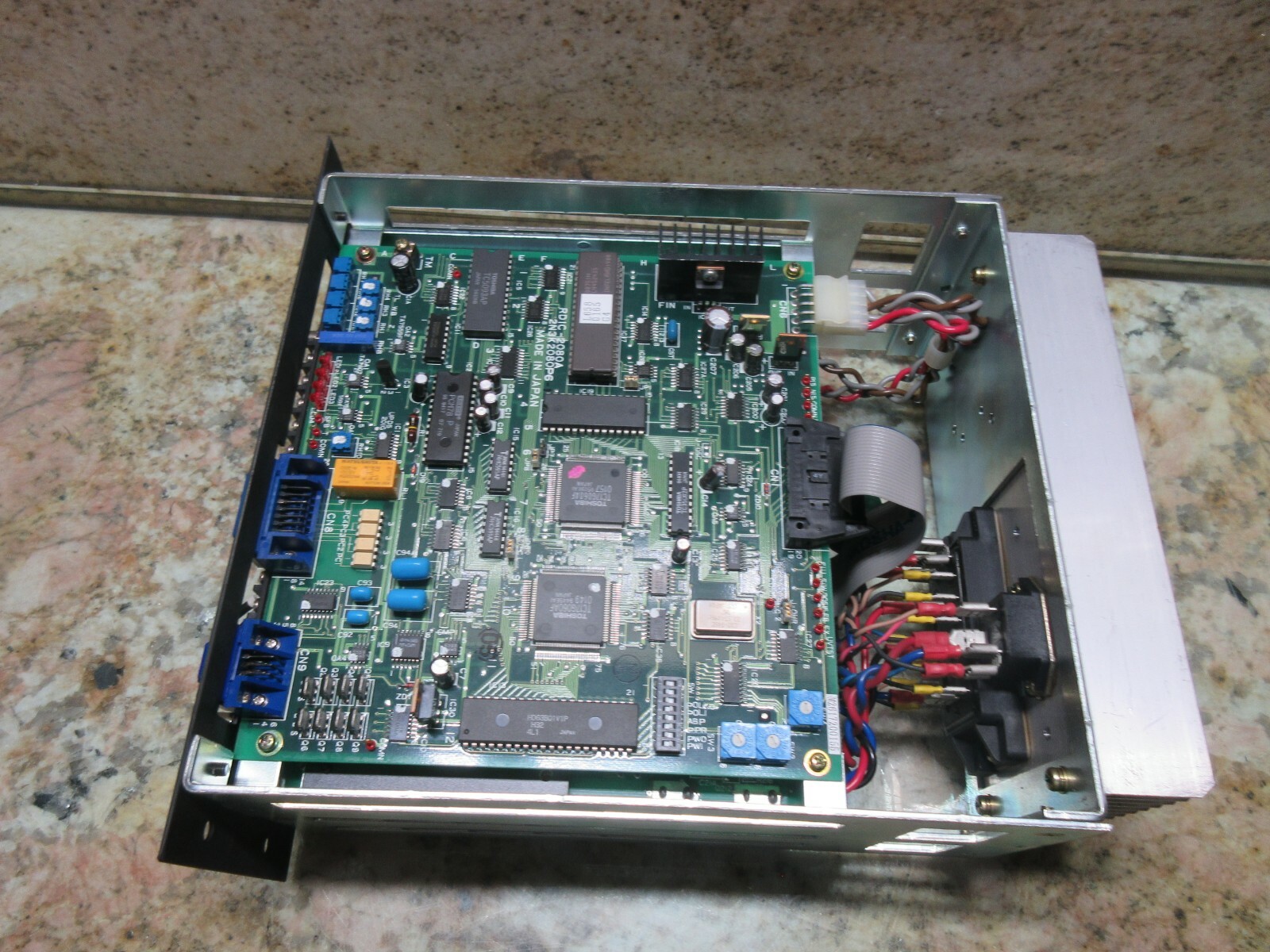 VELCONIC RA SERVO DRIVER MOTOR RA12H-650W L M2617200155 RDIC-2080A 2N3K2080P6