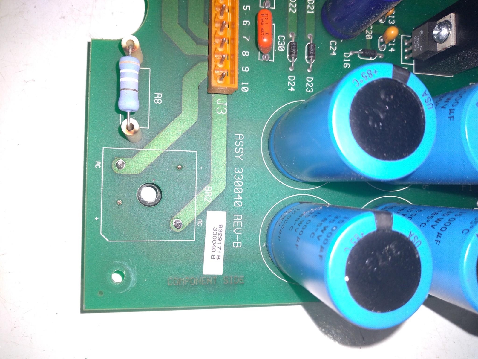 VAN DORN SYSTEM POWER SUPPLY PCB 330040 REV B