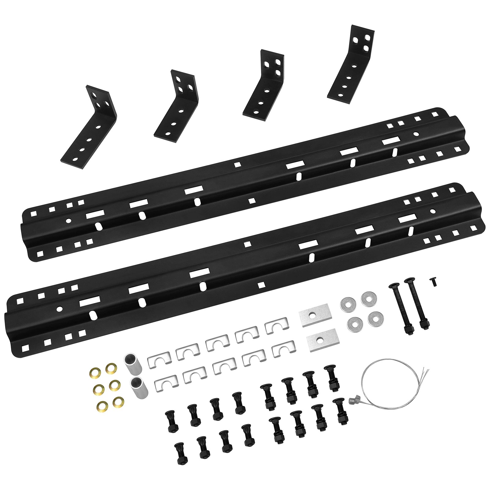 Fifth 5th Wheel Trailer Hitch Mount Rails and Installation Kits for Full-Size…