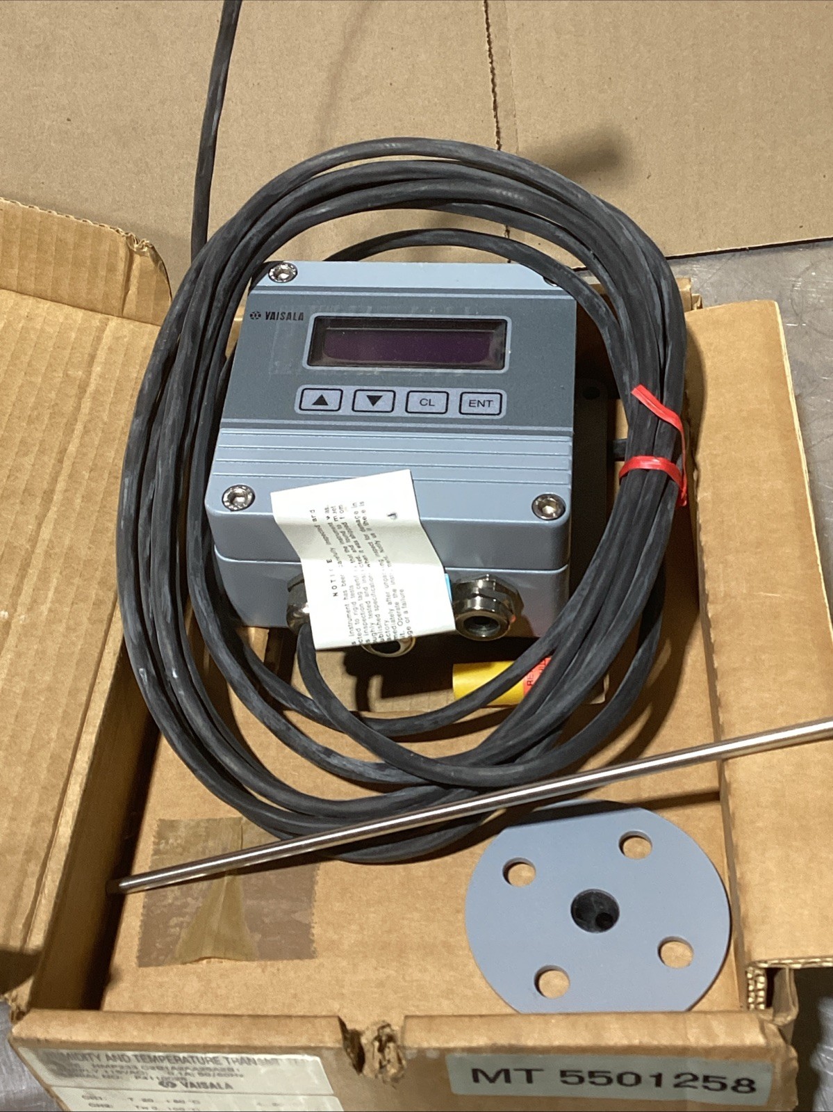 VAISALA HMP233 A1C1A2AA12A1A2B HUMIDITY AND TEMPERATURE TRANSMITTER NOS