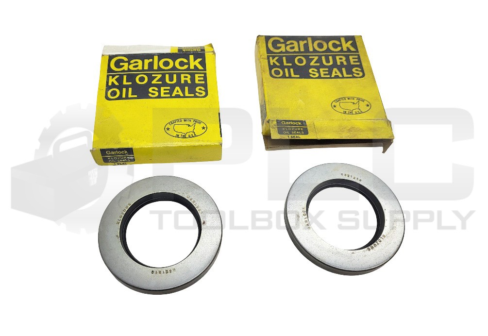 LOT OF 2 NEW GARLOCK KLOZURE 63X1219 OIL SEAL 1-7/8″ ID 3-1/4″ OD *READ*