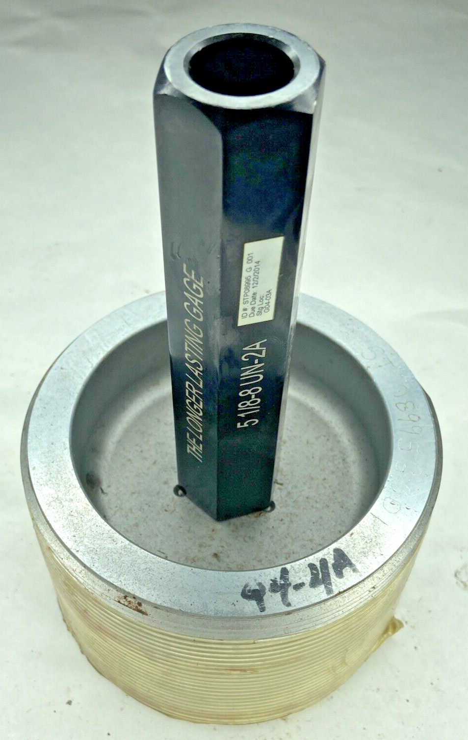 Hemco Holland Set PlugSTP08995 G 001 5-1/8-8 UN-2A GO PD 5.0409 W 5.125″ 5-1/8″